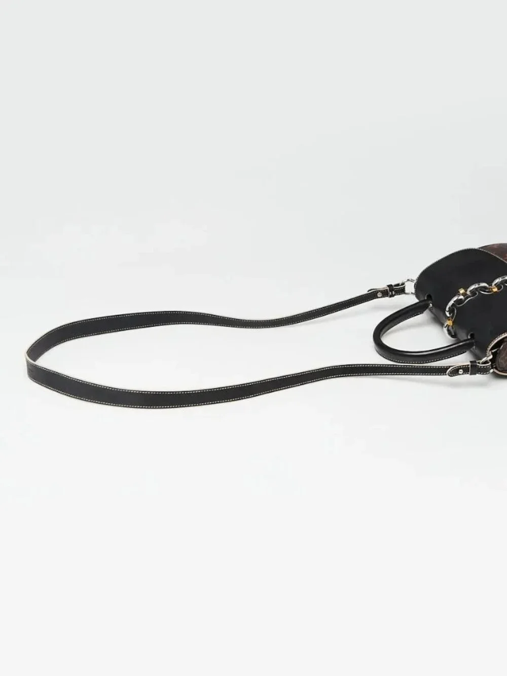 Louis Vuitton Black Monogram Canvas Chain It PM Bag